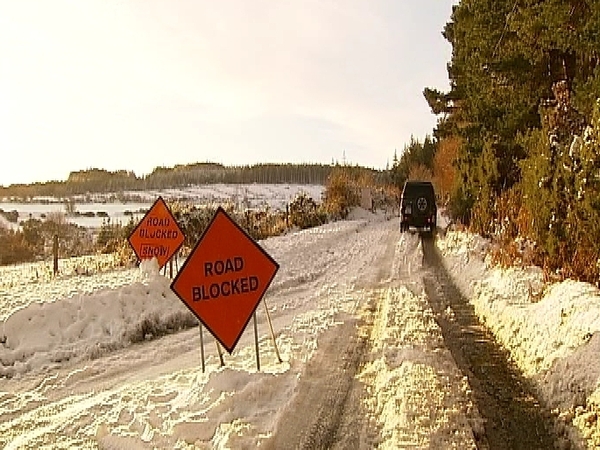 Caution urged - Secondary routes are icy