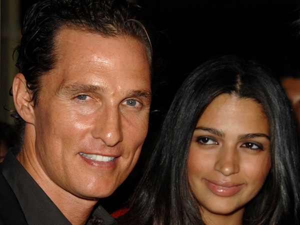 McConaughey and Alves - Second child born on Sunday