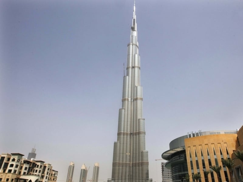 Burj Khalifa - Construction began in 2004