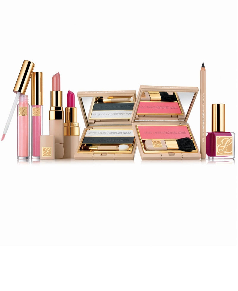 The Michael Kors Rodeo Pink collection for Estee Lauder