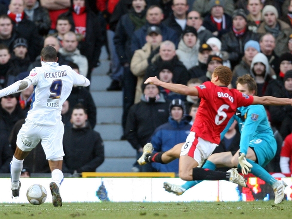 Jermaine Beckford fired Leeds United to a sensational win over Manchester United last weekend