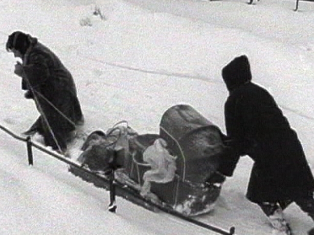 If you can't get through the snow, maybe you can go over it...