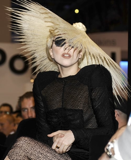 Gaga- Thierry Mugler's muse