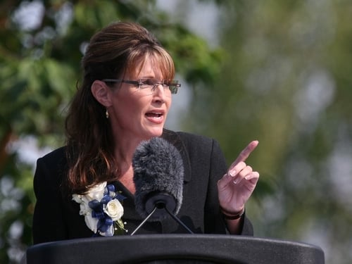 Sarah Palin - US 'drowning in debt'