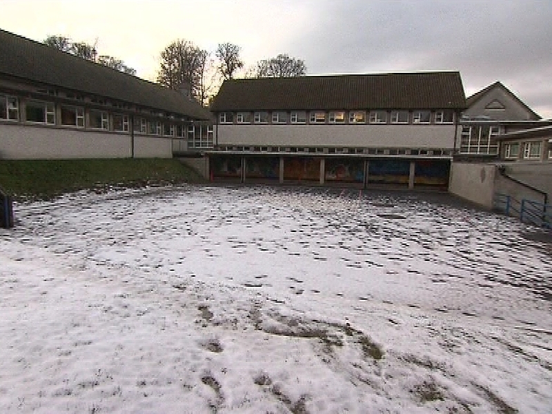 Schools - Ice under the slush in places