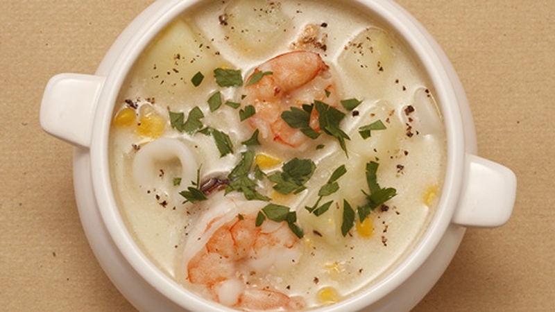 Seafood Chowder: Kevin Dundon