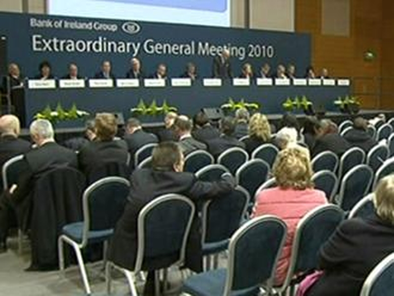 BoI EGM - Vote on plans to raise €3.4 billion cleared