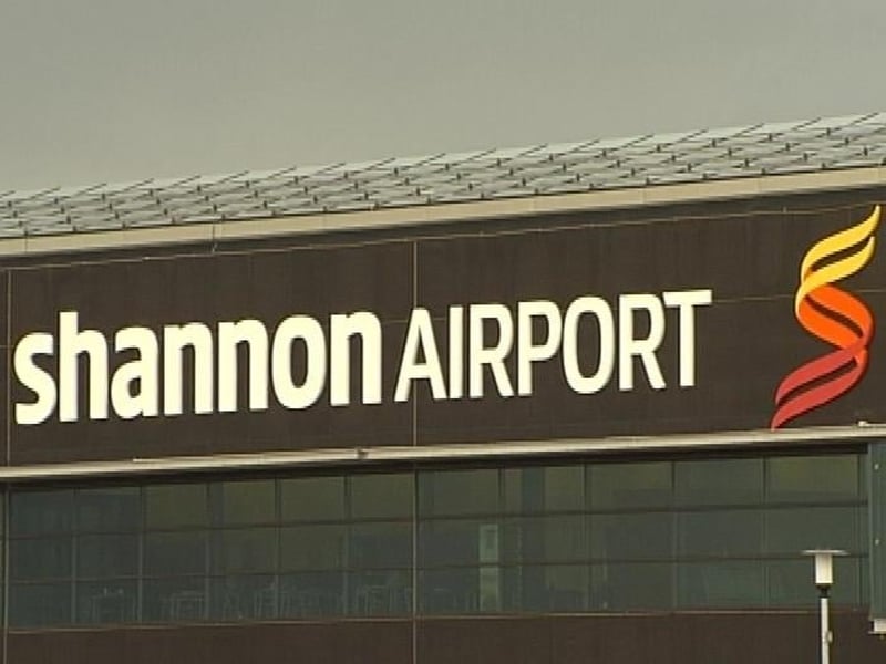 The plane landed at Shannon Airport after the woman became disruptive