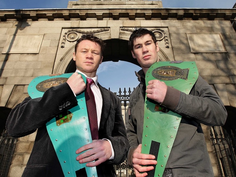 Oisin Fagan and Andy Murray