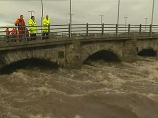 Arklow - Bridge is closed