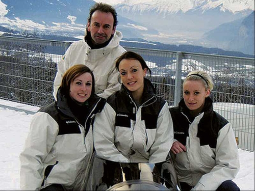 Ireland's women's bobsleigh team