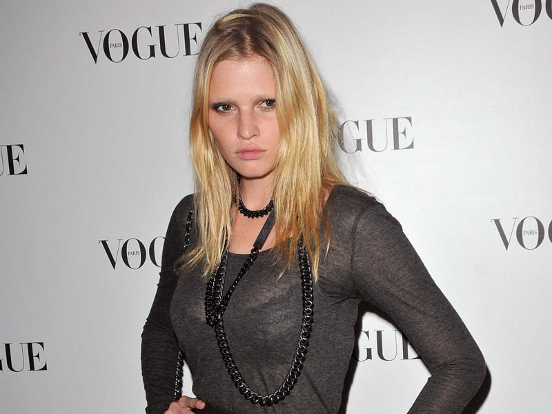 Dutch supermodel Stone - Hopefully she smiled when asked