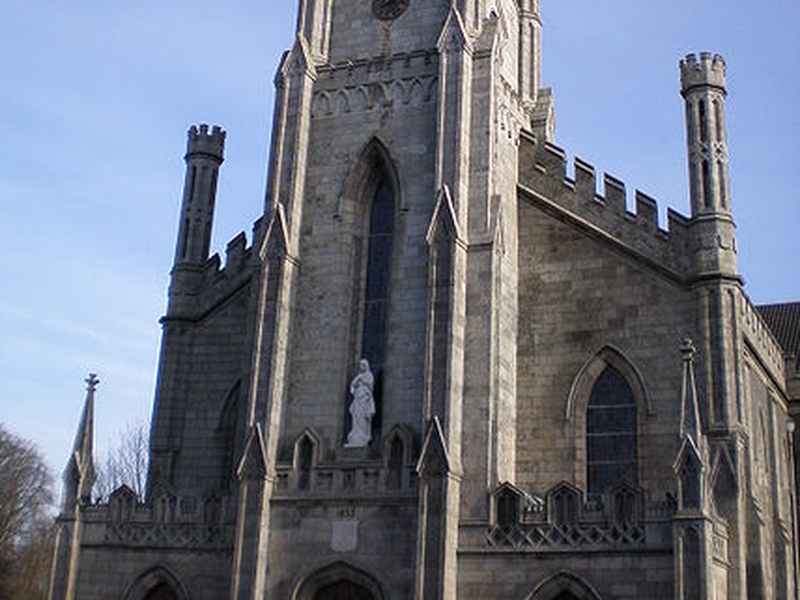 Carlow Cathedral - Baby left in porch