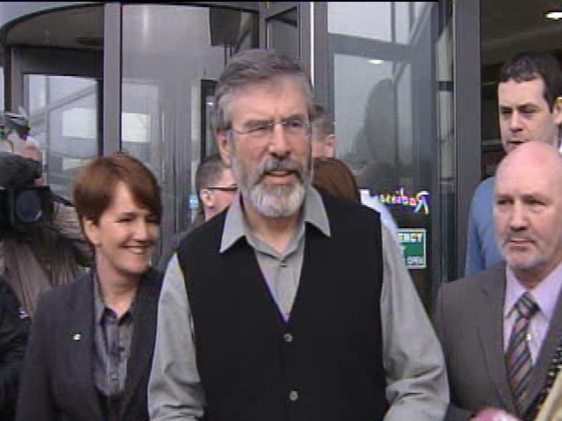 Gerry Adams - Called on DUP to change stance to power-sharing