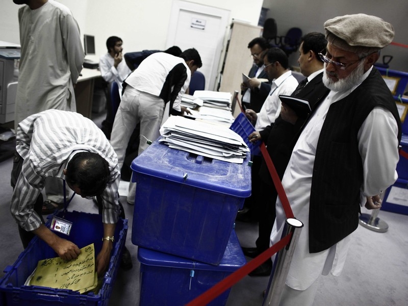 Afghanistan - Fraud allegations during presidential election