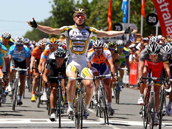 Andre Greipel crossed the finish line first on Thursday
