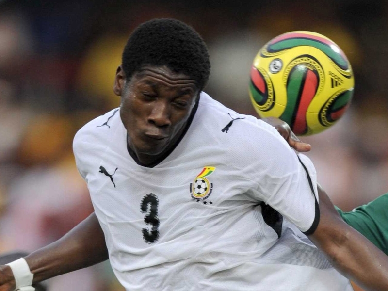 Ghana hero Asamoah Gyan