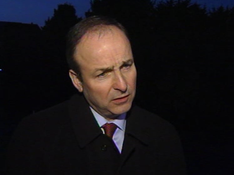 Micheál Martin - Chaired meeting