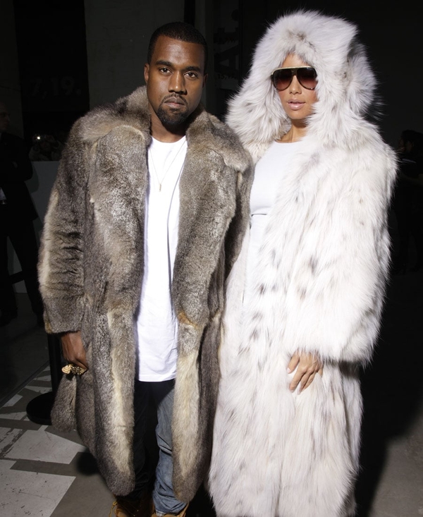 Kanye West and Amber Rose