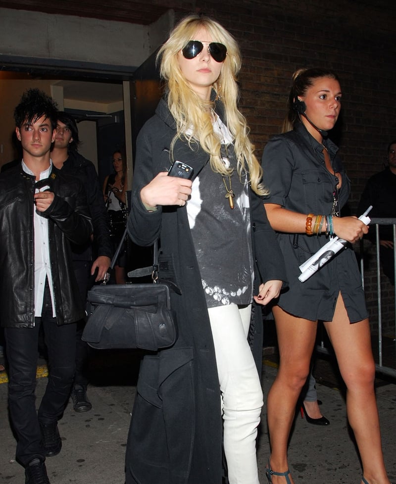 Taylor Momsen has an individual look