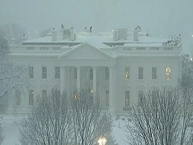Washington - 82cm of snowfall recorded