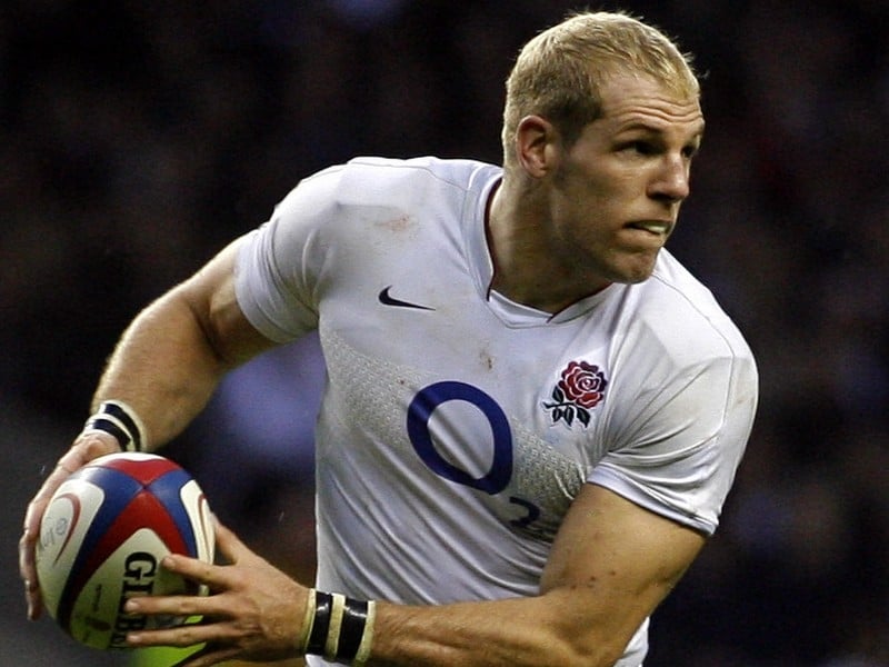 Two tries from James Haskell put England on the road to victory