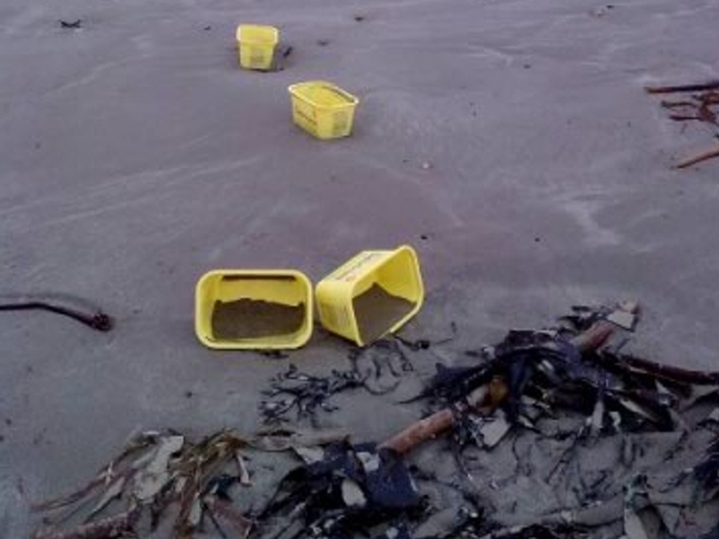 Cork - Containers thought to have come from lost containers