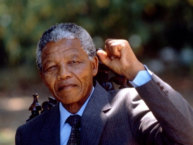 Nelson Mandela - Freed on 11 February 1990