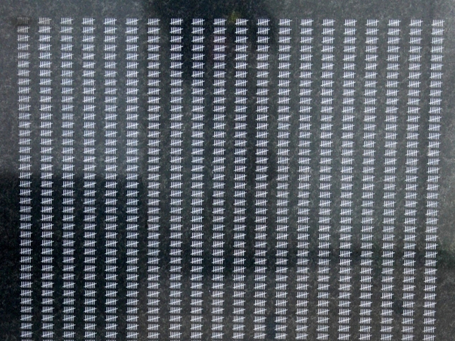 Plaque that marks the days Mandela spent in prison