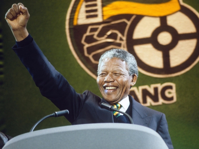 Nelson Mandela Concert at the Wembley Stadium, London 1990