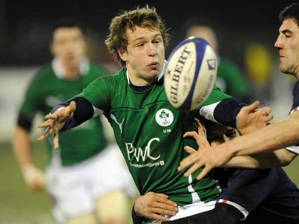Brendan Mackin and the Irish U-20's could not penetrate the French defence