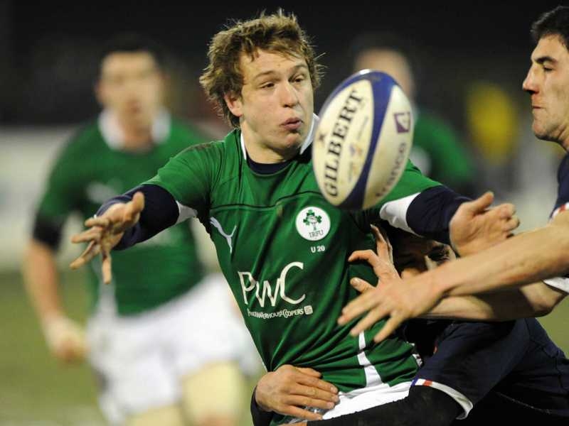 Brendan Mackin and the Irish U-20's could not penetrate the French defence