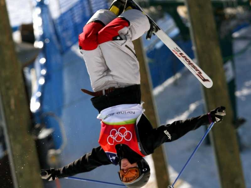 Jennifer Heil failed to break the Canadian gold medal hoodoo on home turf