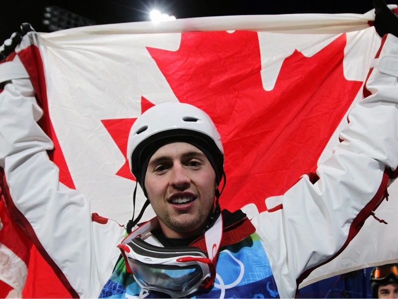 Alexandre Bilodeau claimed gold for Canada