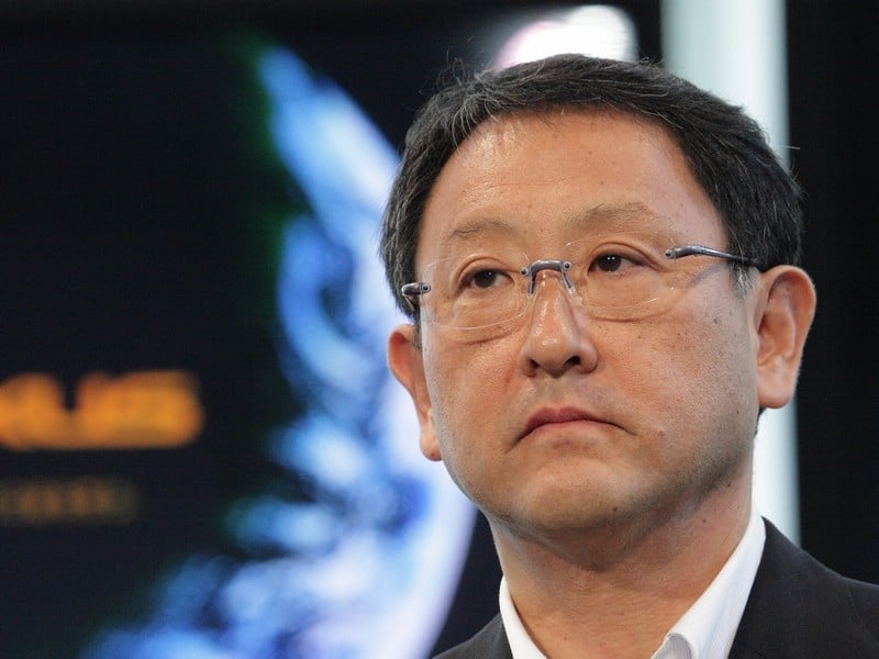 Akio Toyoda - Facing US grilling today