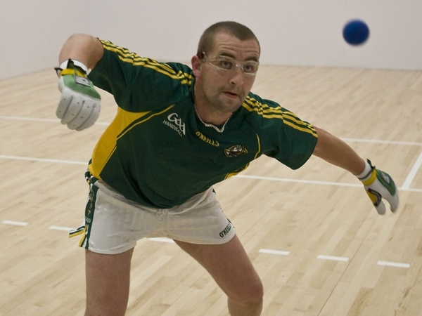 Top seed Dominick Lynch was made to work hard against Diarmaid Nash