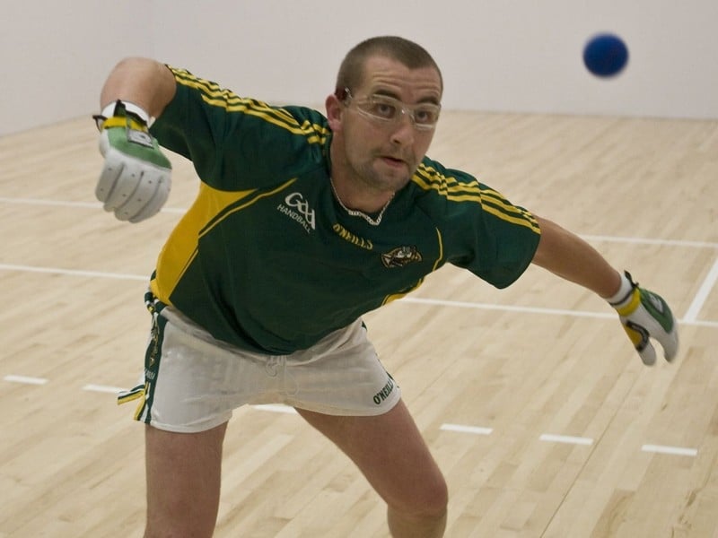 Top seed Dominick Lynch was made to work hard against Diarmaid Nash