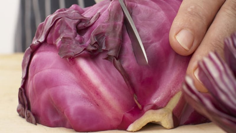 Red Cabbage and Apple