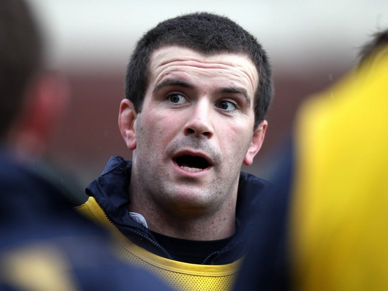 Shane Jennings at Leinster training open day on Monday