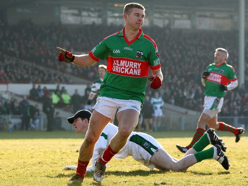 Noel Downes' 44th minute goal was the only three-pointer scored at the Gaelic Grounds