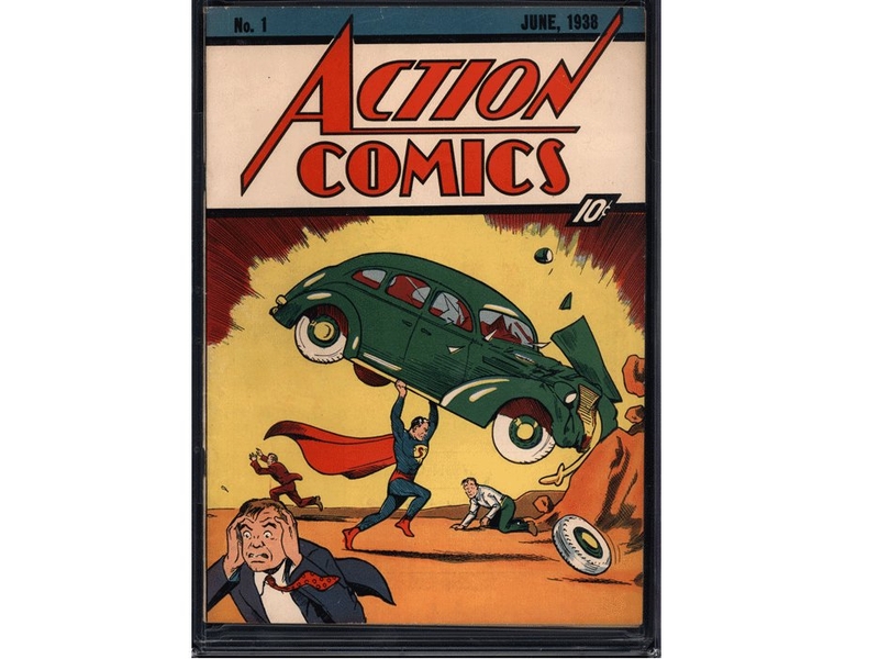 Superman - Comic bought by anonymous buyer - (Pic: www.comicconnect.com)