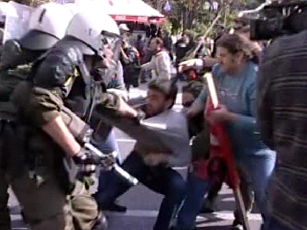 Greek strikes - Plans to cut country's massive debt do not go down well with public