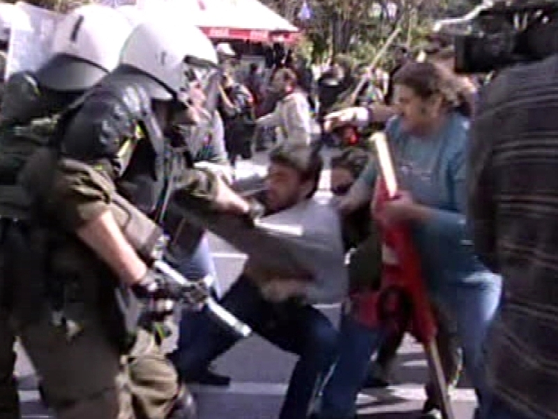 Greek strikes - Plans to cut country's massive debt do not go down well with public