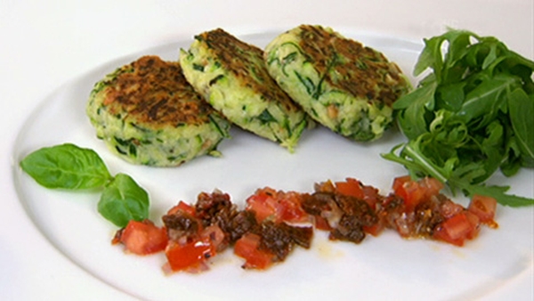 Courgette rosti