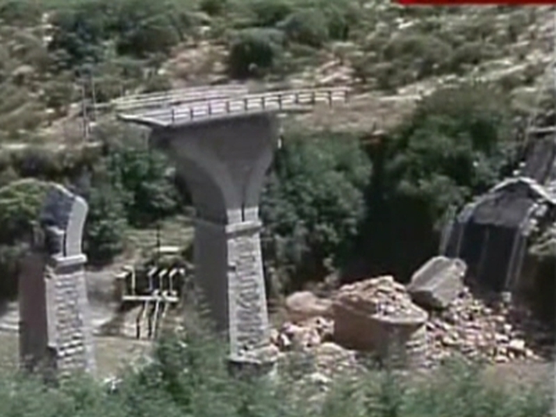 Chile - Infrastructure damaged