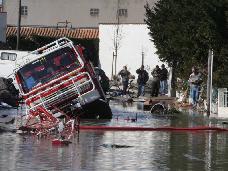 Chatellaillon - Western France worst hit
