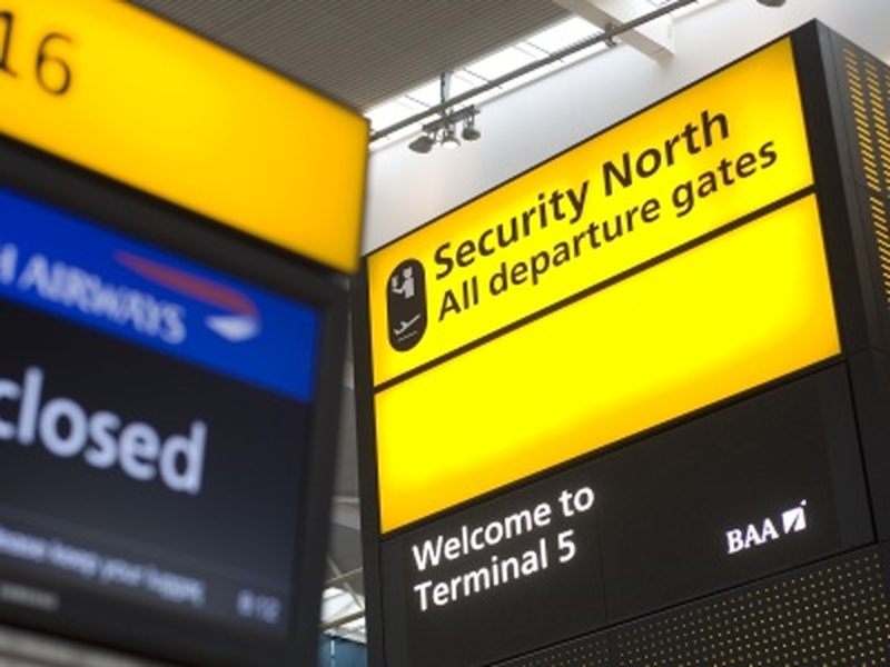 Heathrow - Arrest at airport