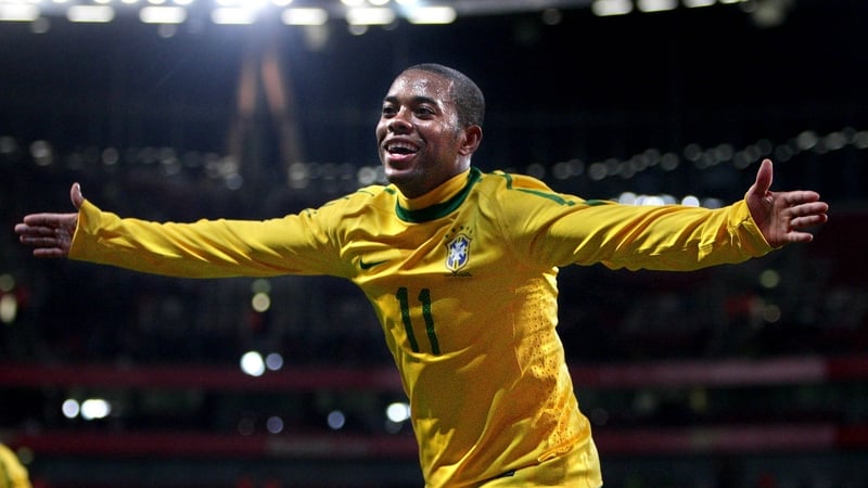 Robinho was at Santos on loan last season
