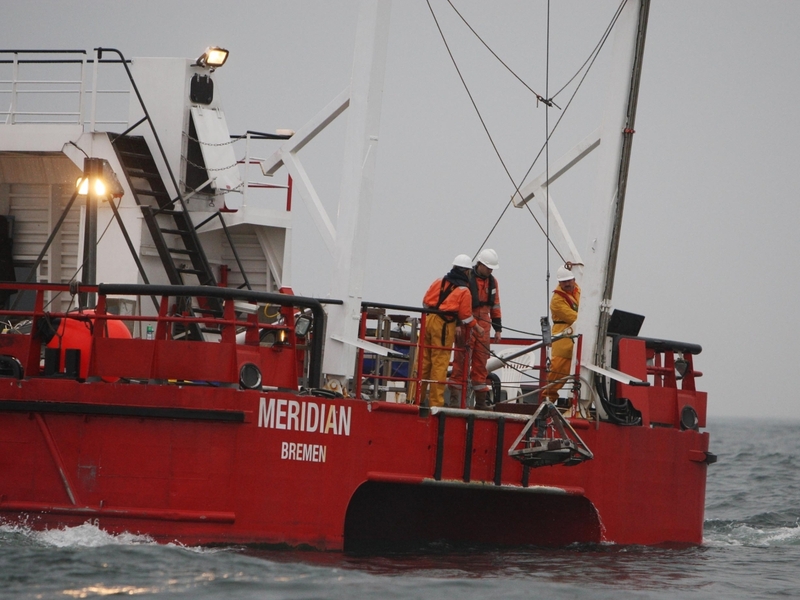 Irish Sea - Survey for interconnector - (Pic: EirGrid)