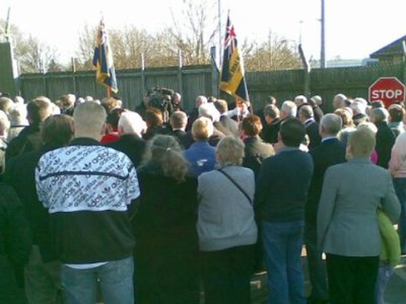 Massereene Barracks - Cross community service